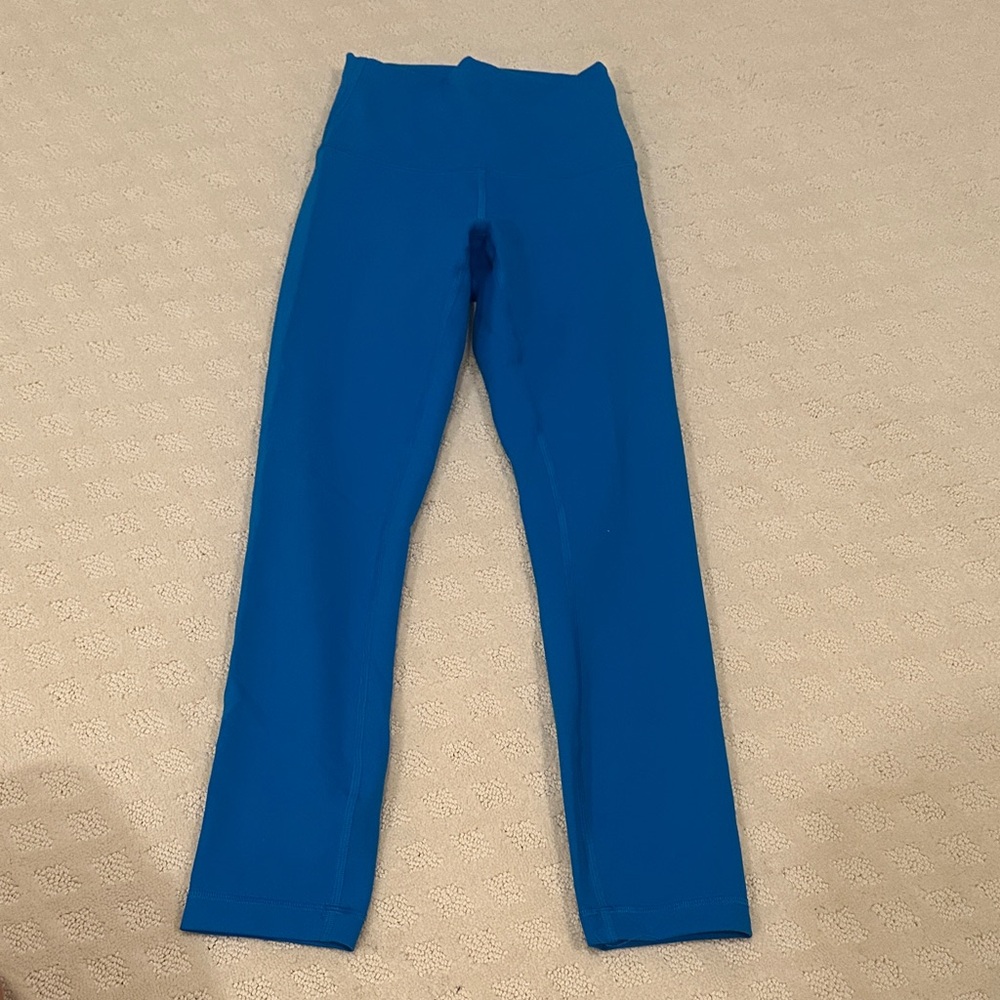 Lululemon Wunder Train HR Crop 23" PLSI 2 Leggings